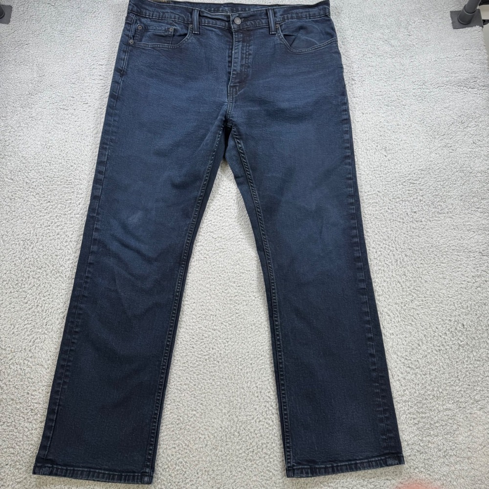Levis 559 Relaxed Straight Jeans Mens 38x30 Dark Wash Indigo‎ Stretch Denim